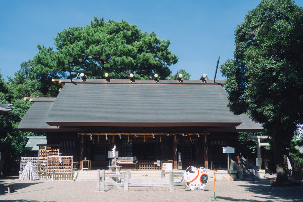 豊橋市　安久美神戸神明社　七五三